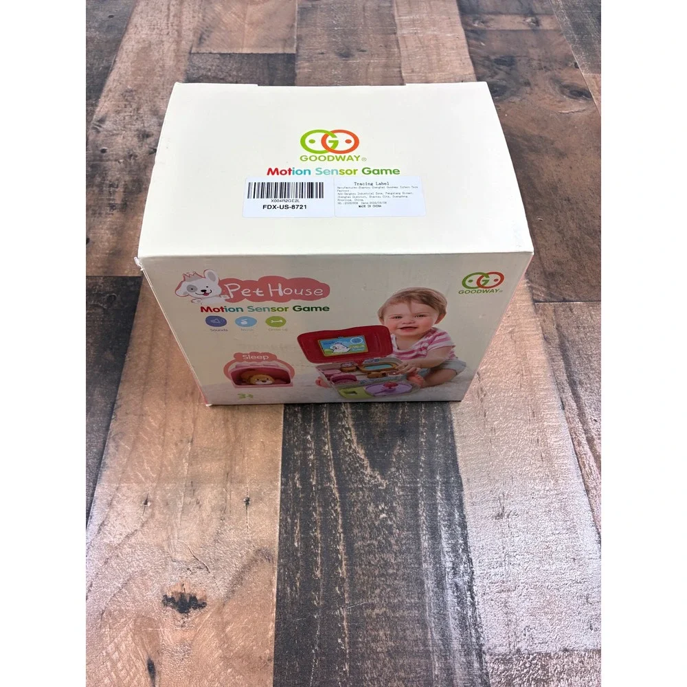 Goodway Pet House Motion Sensor Game Toddler Interactive Toy‎ with Sound Music